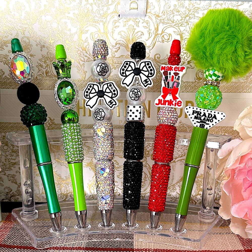 One New Handmade Decorative Bling Custom Pen